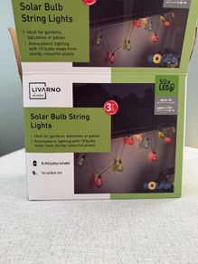 Solar Bulb String Lights