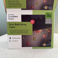 Solar Bulb String Lights