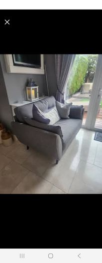 French Connection Zinc Cuddle Sofa