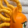My Little Pony Explore Equestria Cutie Twisty-Do AppleJack Hair Play MLP approx. 14 cm. Used Please see photos Image 8