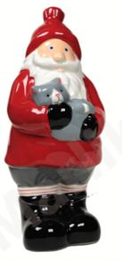 Ceramic Santa decoration