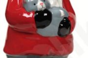 Ceramic Santa decoration