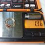 9ct Gold Garnet Cluster Flowerhead Ring, Rope Twist, Birmingham 1977, Size O, 1.96g Image 2