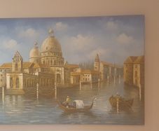 Large Oil Painting of Venice