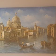 Large Oil Painting of Venice
