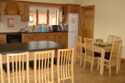 Lovely oak kitchen high chairs