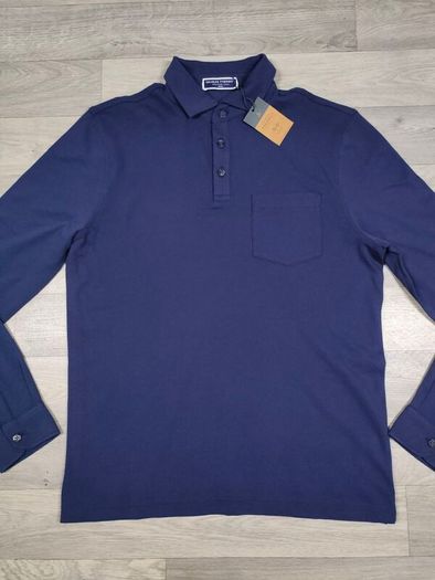 New Charles Tyrwhitt Long Sleeve Polo Shirt Mens Small
