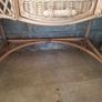 Wicker Console table Image 2