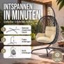 Hanging Chair with Frame Hanging Basket - Indoor and Outdoor Hanging Chair Image 4