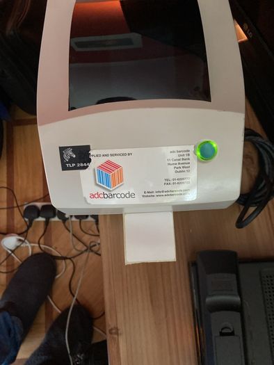 Zebra label printer