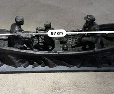 Rare Genesis Fine Arts  (the Currach) By Steve Finney  (large Show-piece Of Approx. 100)