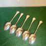 Antique A&D Sheffield Tea Spoons Image 3
