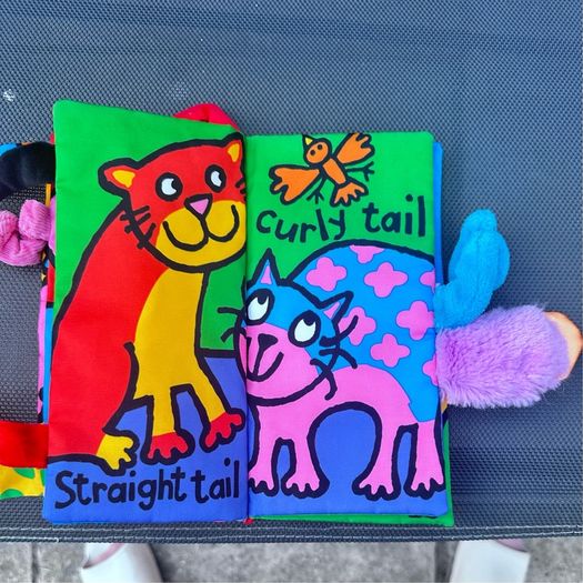 jollybaby soft book Brand New Kitty Tails