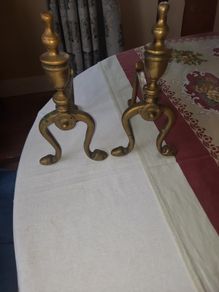 antique fire dogs