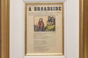 Jack B Yeats Hand Coloured Broadside Print 1912