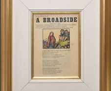 Jack B Yeats Hand Coloured Broadside Print 1912