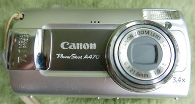 Canon Power Shot A470 point and shoot 7.1 MP Digital Camera