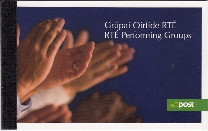 2007 Ireland RTE Performing Groups Commemorative Stamp Booklet Mint Never Hinged (MNH). Hibernian HB145.