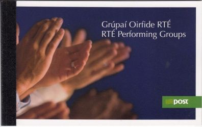 2007 Ireland RTE Performing Groups Commemorative Stamp Booklet Mint Never Hinged (MNH). Hibernian HB145.