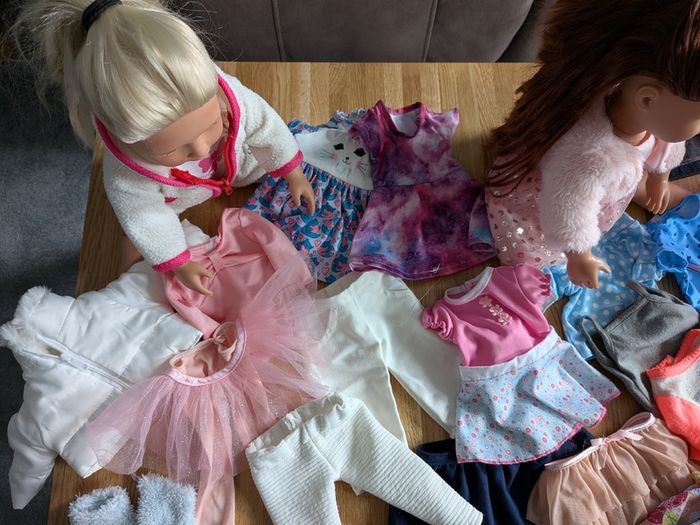 Our generation 2 dolls and clothes