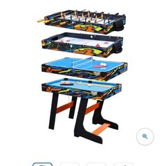 4 in 1 games table