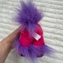 Keel toys Glitter Gems pink purple unicorn pony small plushie approx. 18cm. Used Please see pictures Image 7
