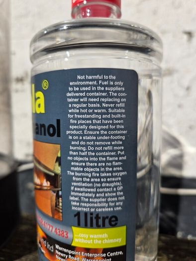 Planika Chantico indoor/outdoor biofuel fire