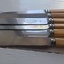 Vintage Faux Bone Handle Butter Knives Image 3