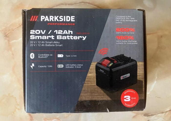 Parkside Performance 12A X20V Smart Bluetooth Super Fast Battery Charger. 12AH 8AH 4AH X20V Smart Bluetooth Batteries. 2.5AH 5AH X12V Next Gen Performance Batteries 6.0A X12V Next Gen Performance Fast Charger.