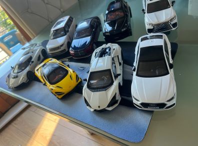1:24 scale collection cars McLaren Rolls Royce Lexus Audi Lamborghini Koenisegg