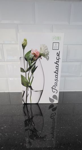 2 glass vases-price is for both