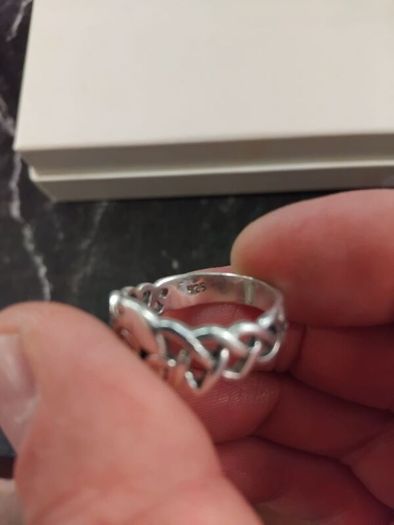 Silver Children of Lir Ring