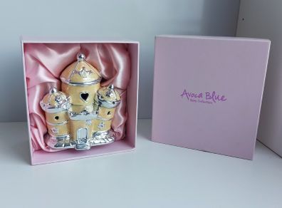 Avoca Blue  Princesses Castle baby girl collection money box   height 11cm