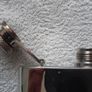 Irish Whiskey Stainless Steel Hip Flask with captive top and Golf Engraving 7 fl oz Image 6