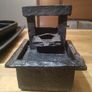 (Move out sell-see my other low priced ads) Rustic Cast Iron Decorative Well Sculpture Image 2