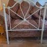 Lyon Cream metal bed Image 3
