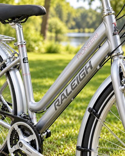 Raleigh Pioneer Tour Ladies Hybrid Bike  Size M 700C Wheels Shimano Gears