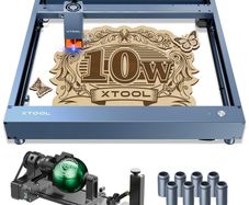 xTool D1 Pro (10W) Laser Engraver + RA2 Pro Rotary Attachment