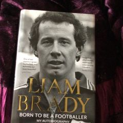 Born to be a Footballer . Liam Brady book