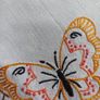 vintage embroidered table covering Image 3