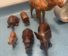Wooden animals