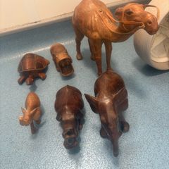 Wooden animals