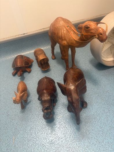 Wooden animals