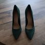 forest green high heel shoes uk5 Image 3