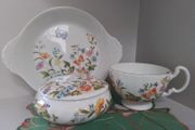 Three Pieces Aynsley Cottage Garden