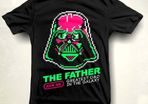 The father  t-shirt star wars t-shirt fathers day t-shirt Dart Vader t-shirt