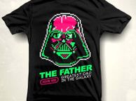 main image for ad The father  t-shirt star wars t-shirt fathers day t-shirt Dart Vader t-shirt