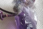 Amethyst pendant necklace