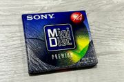 Sony Mini Disc Premium 74 Sealed Recordable MD - MDW-74B