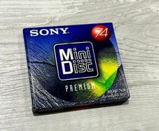 Sony Mini Disc Premium 74 Sealed Recordable MD - MDW-74B